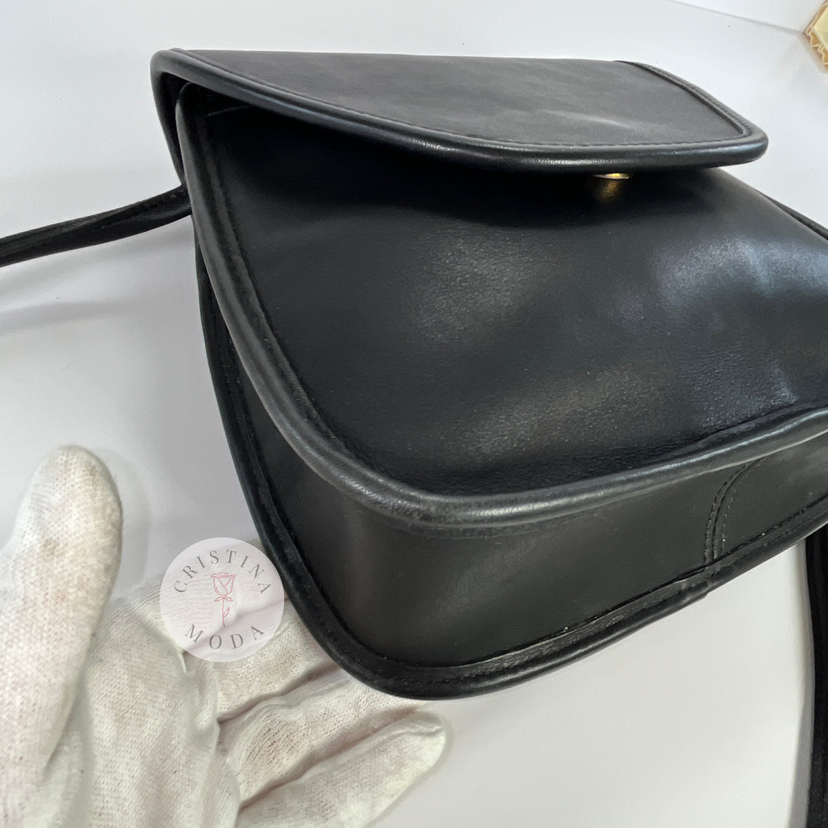 Vintage Coach Lindsay Bag 9888 USA Black