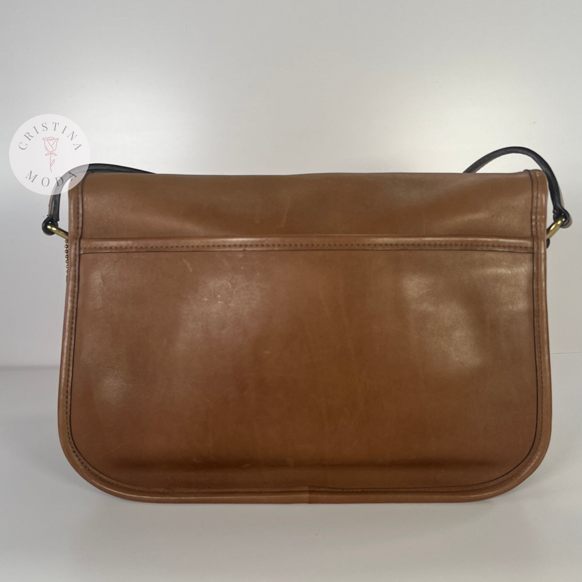 Vintage Coach City Bag 9790 Hand Burnished Leather 2003