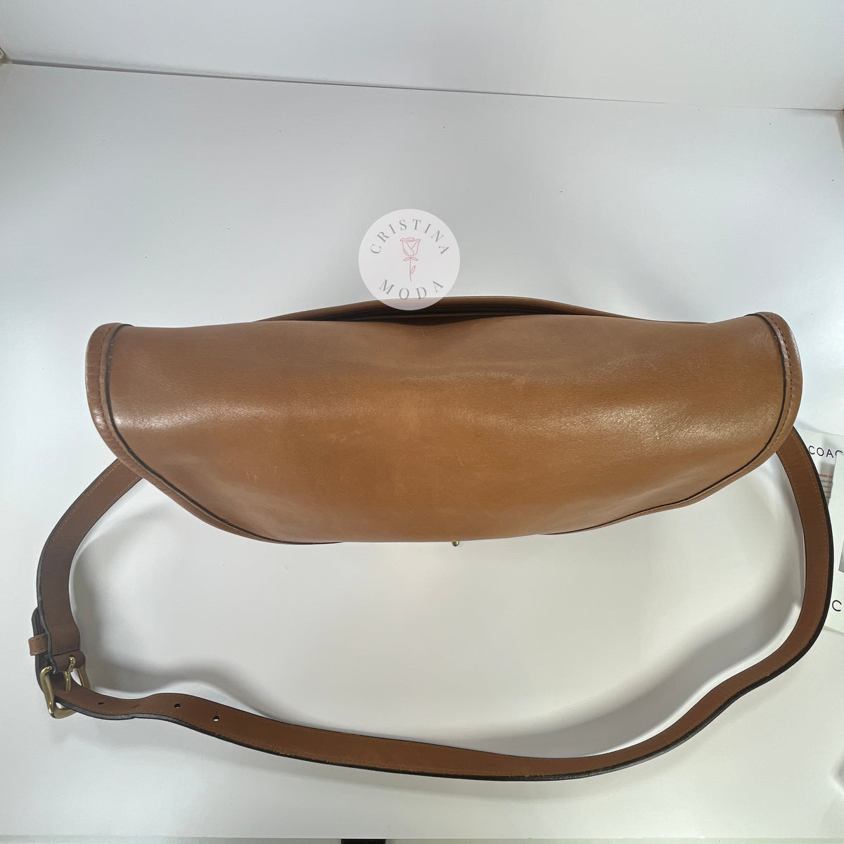 Vintage Coach City Bag 9790 Hand Burnished Leather 2003