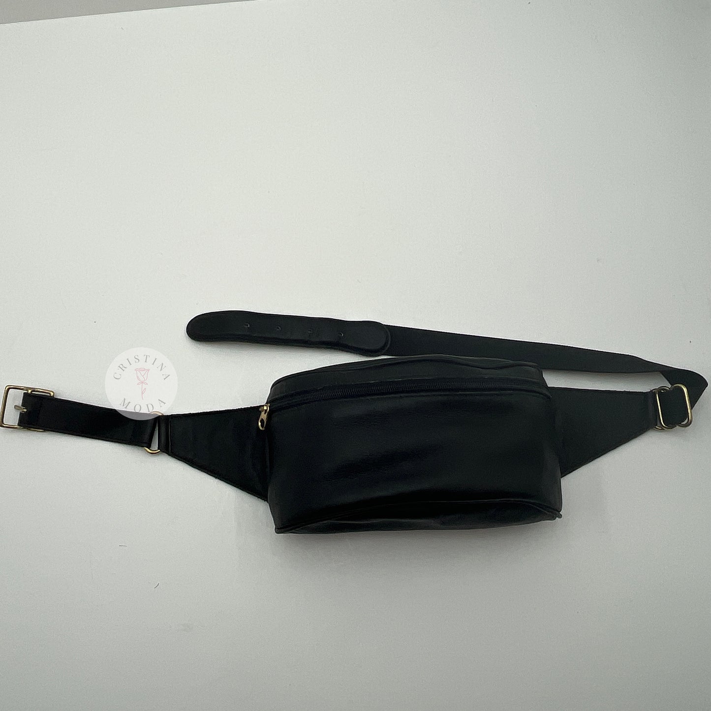 Vintage Coach Canteen Waist Pouch Fanny Pack 0515 Black USA 1990's