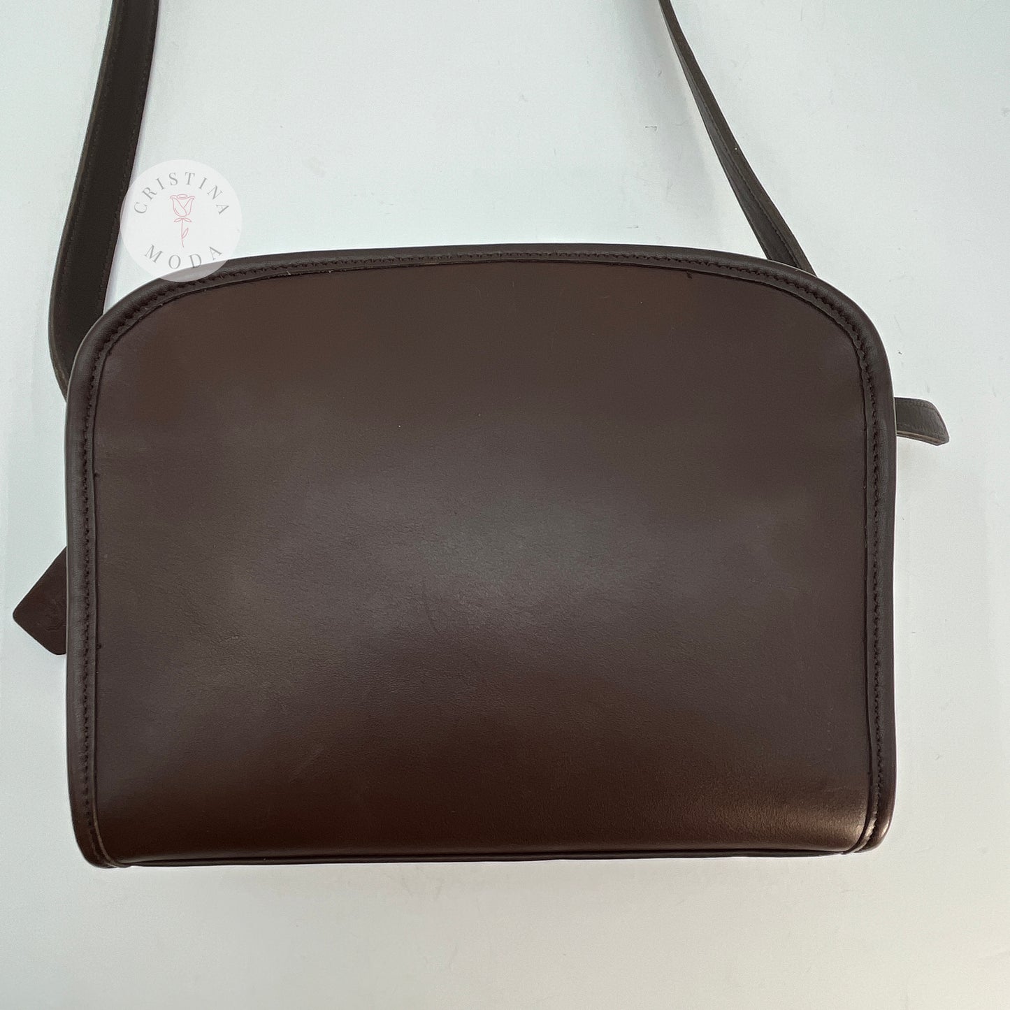 Vintage Coach Metropolis Zip Bag 9087 Mahogany USA 1997