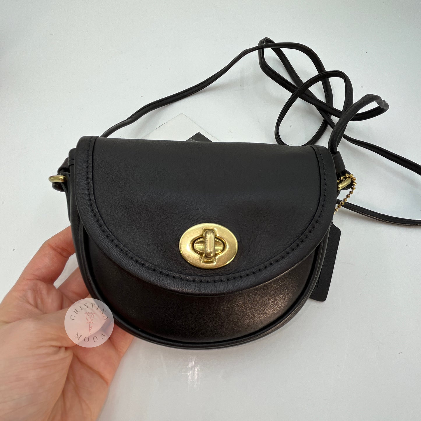 Vintage Coach Mini Watson Bag 6606 Black 2002