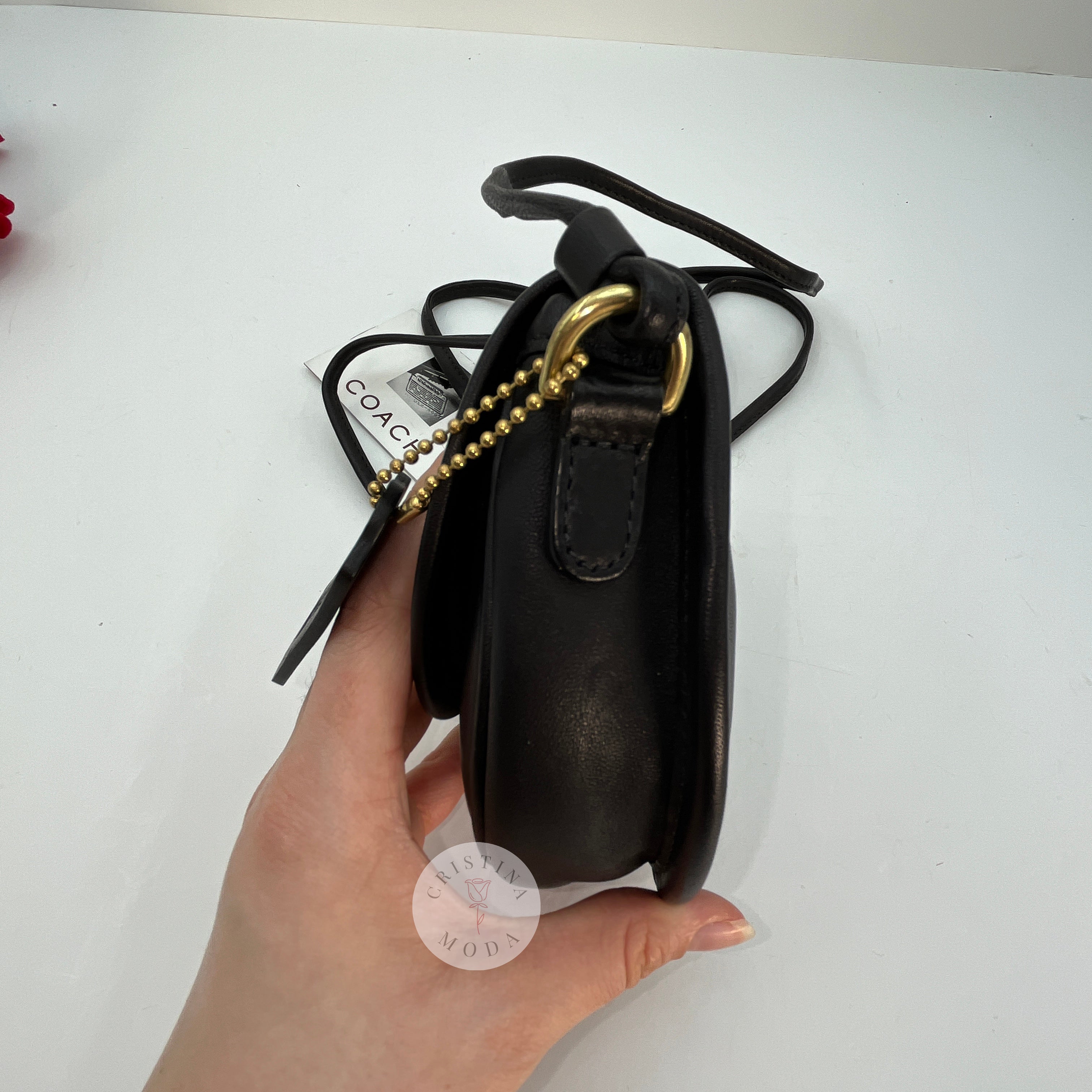 Vintage Coach Mini Watson Bag 6606 Black 2002 – Cristina Moda Vintage