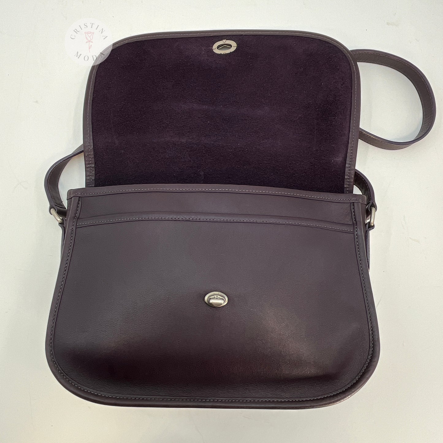 Coach City Bag 9790 Dark Purple 2005