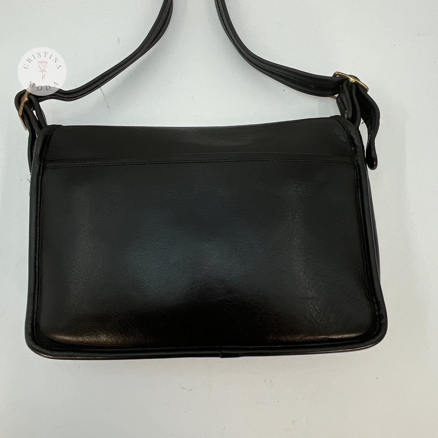 Vintage Coach Pocket Bag 9875 Black USA