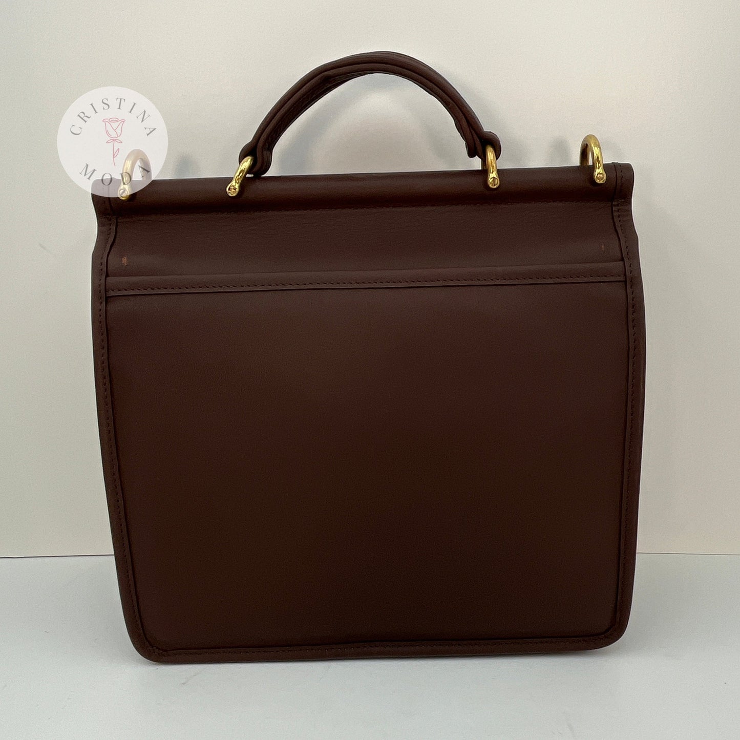 NEW Vintage Coach Willis Bag 9927 Mahogany Brown 2001