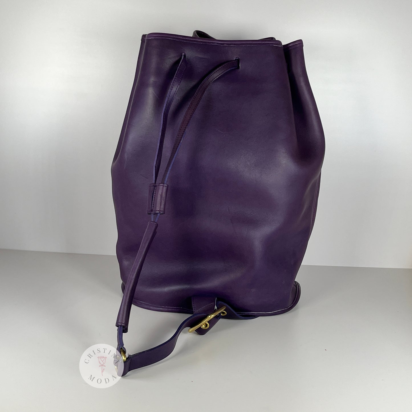 Vintage Coach The Sling 9929 Purple USA 1990's