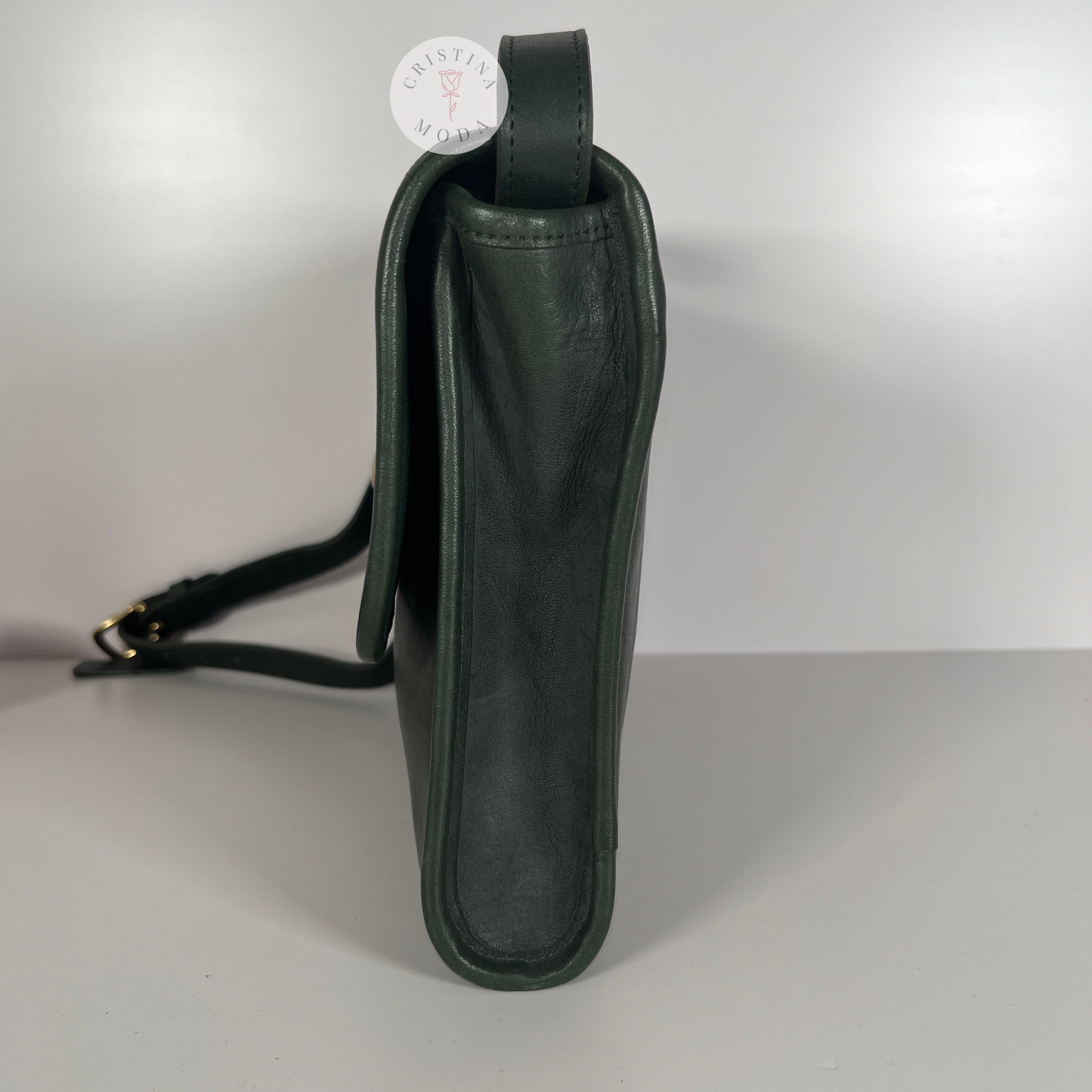 Vintage Coach Avenue Bag 9886 Forest Green USA 1990's Vintage Coach Avenue Bag 9886 Forest Green USA 1990's