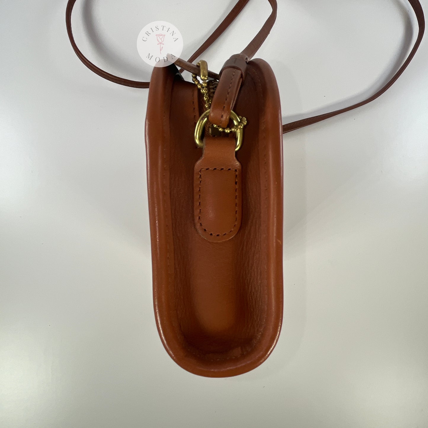 Vintage Coach Abbie Zip 9017 British Tan 1998 Costa Rica