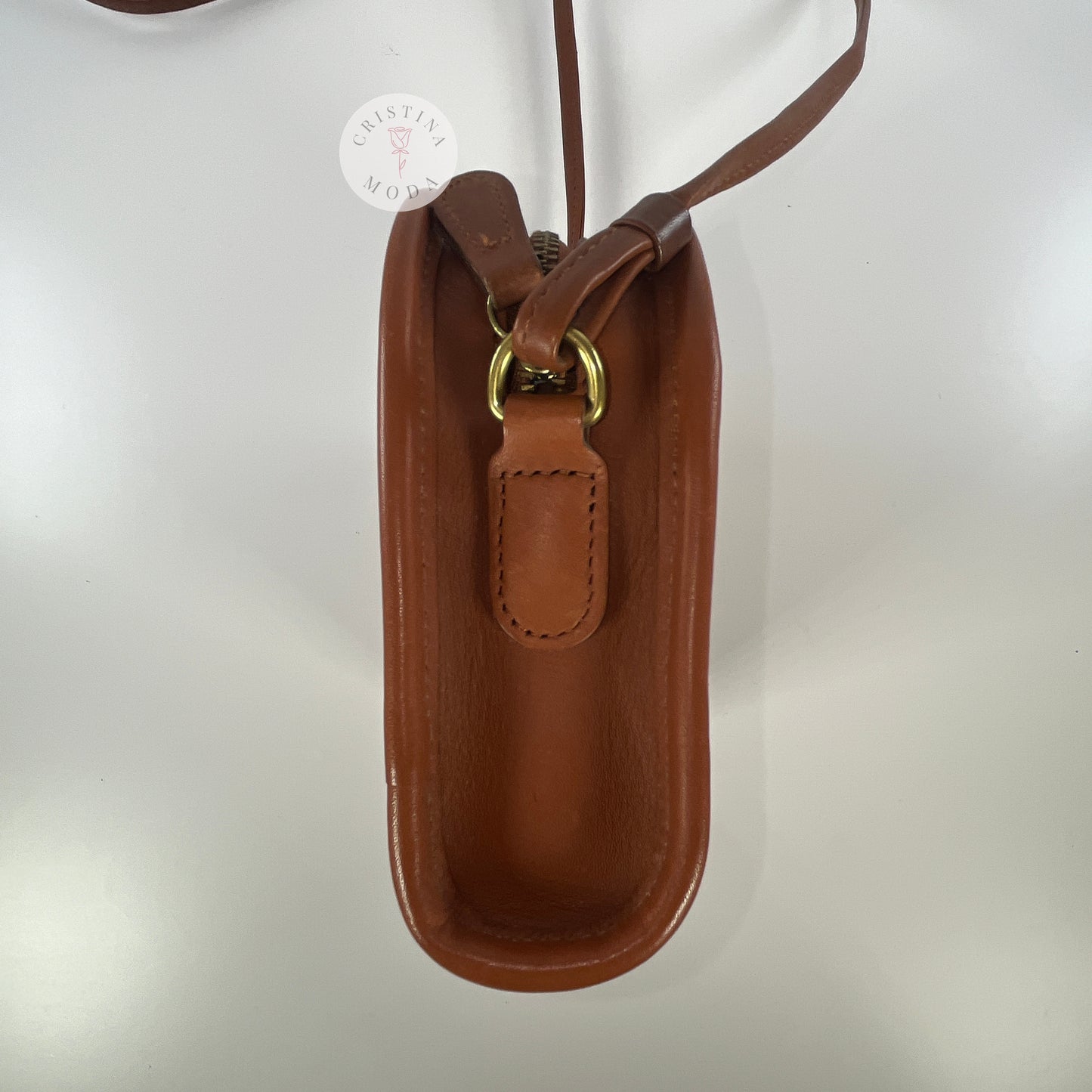 Vintage Coach Abbie Zip 9017 British Tan 1998 Costa Rica