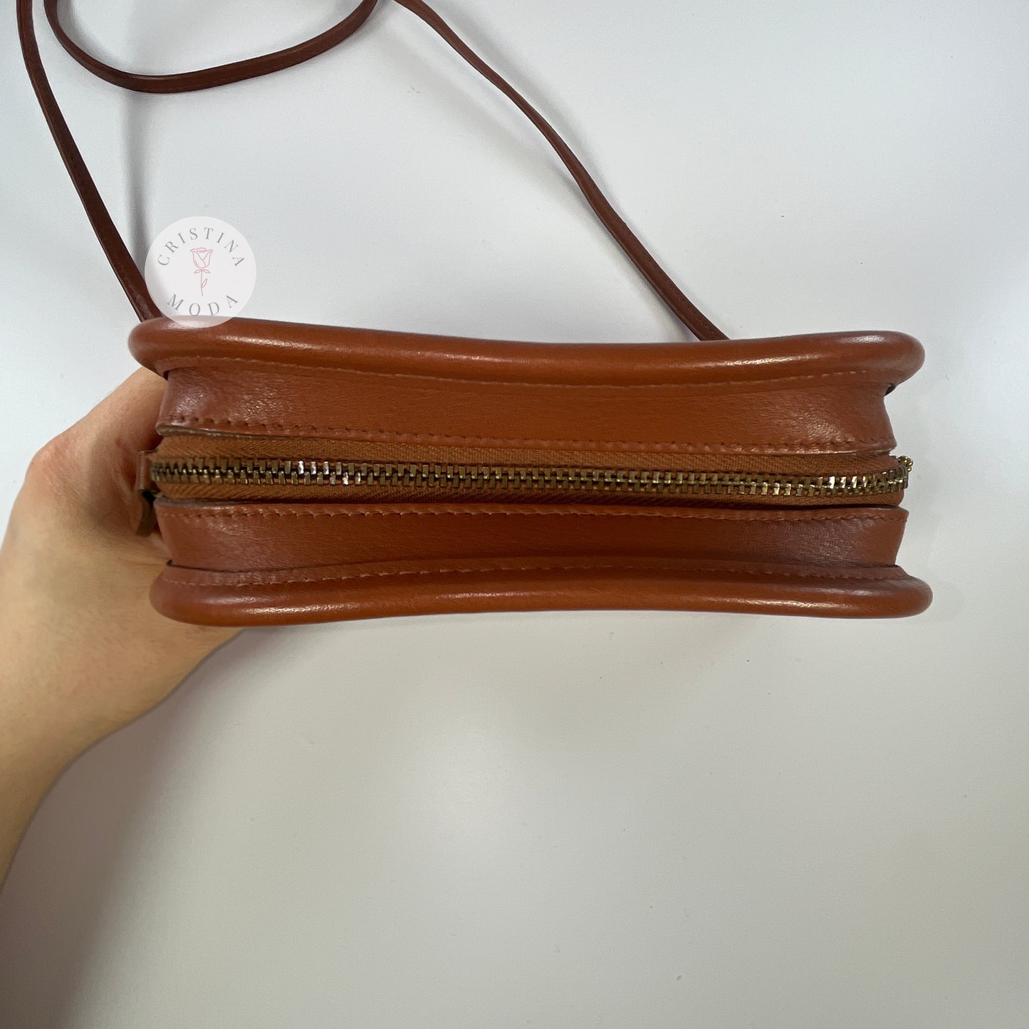 Vintage Coach Abbie Zip 9017 British Tan 1998 Costa Rica