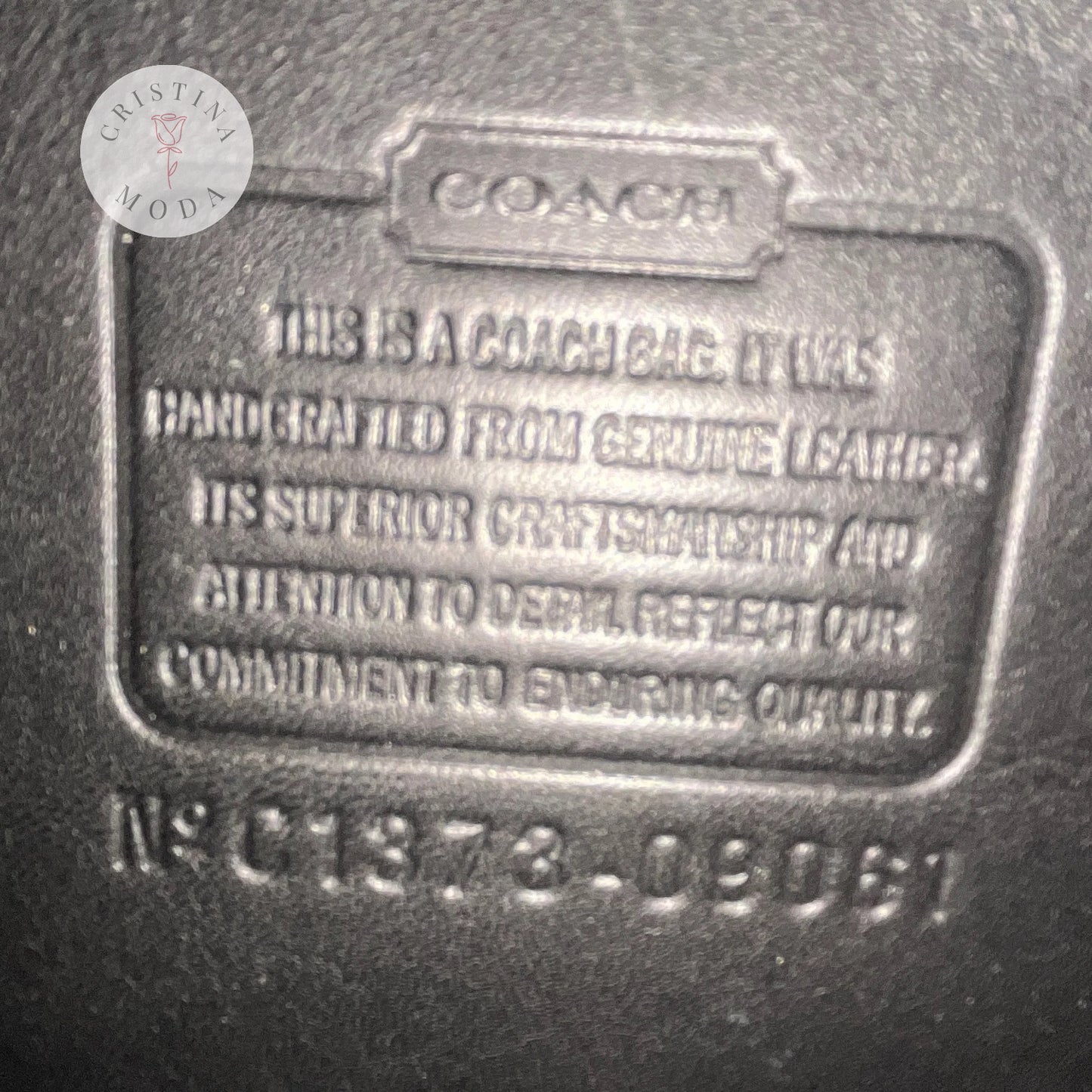 Coach Rambler's Legacy Bag 9061 Black 2013