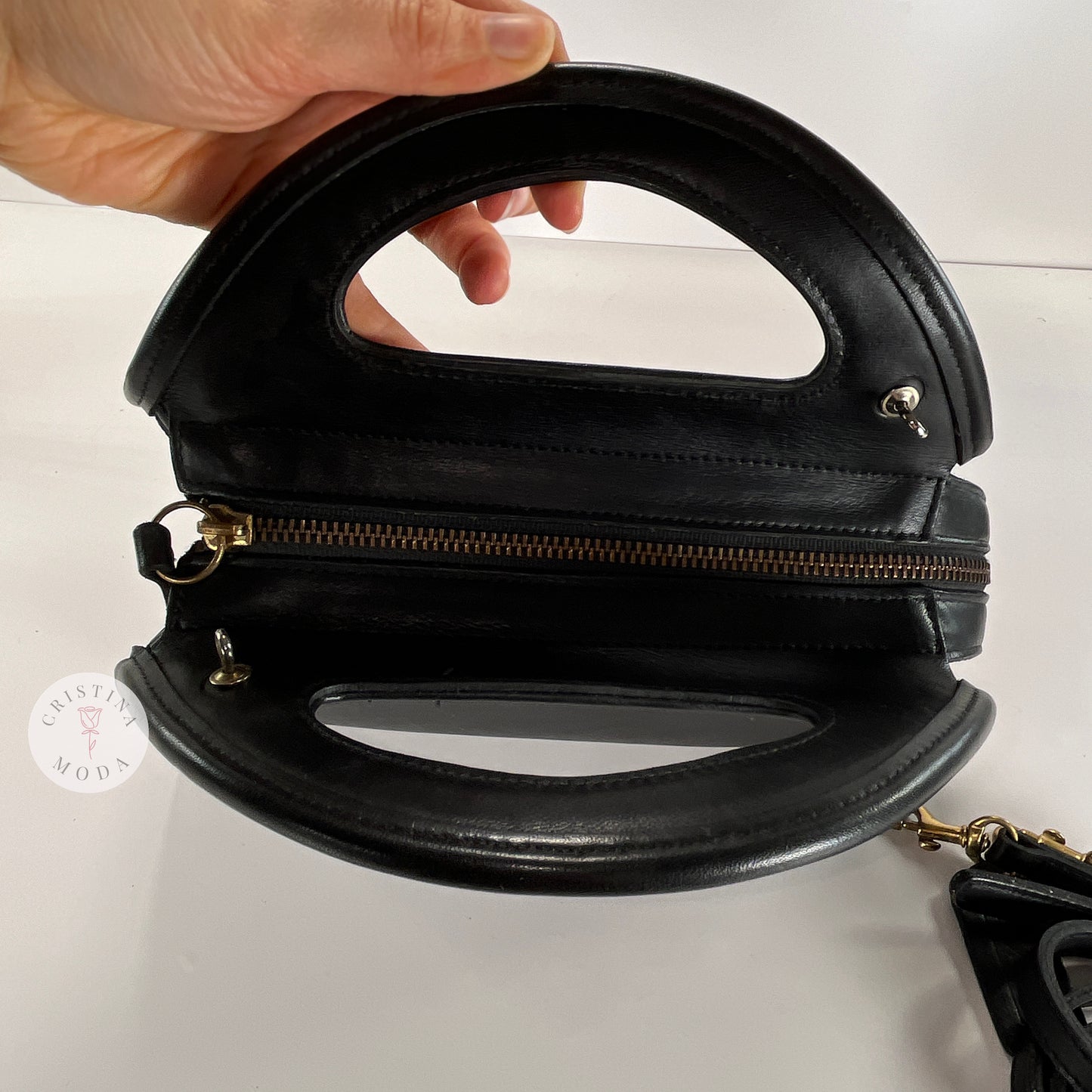 Vintage Coach Carousel Bag 9942 Black USA 1994