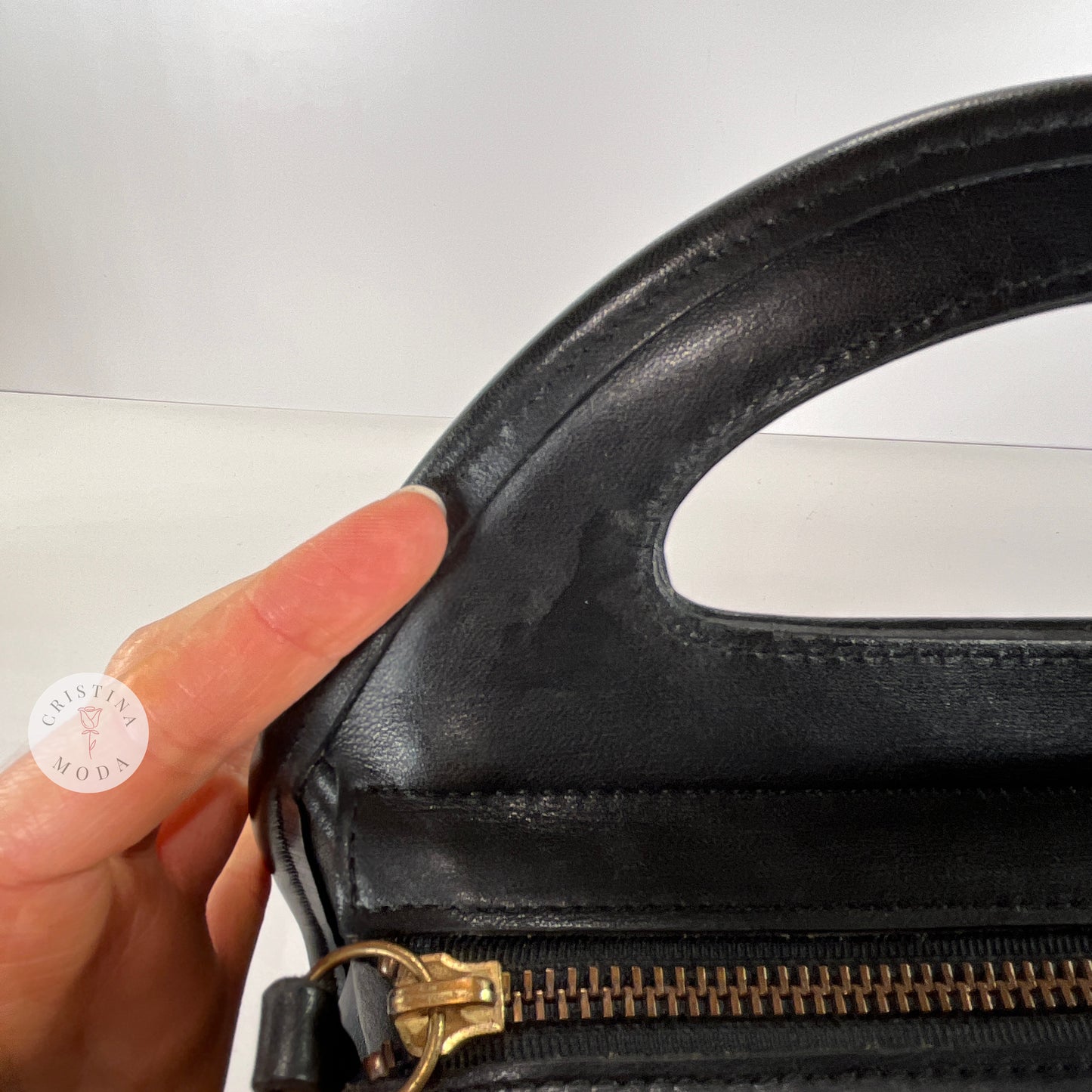 Vintage Coach Carousel Bag 9942 Black USA 1994
