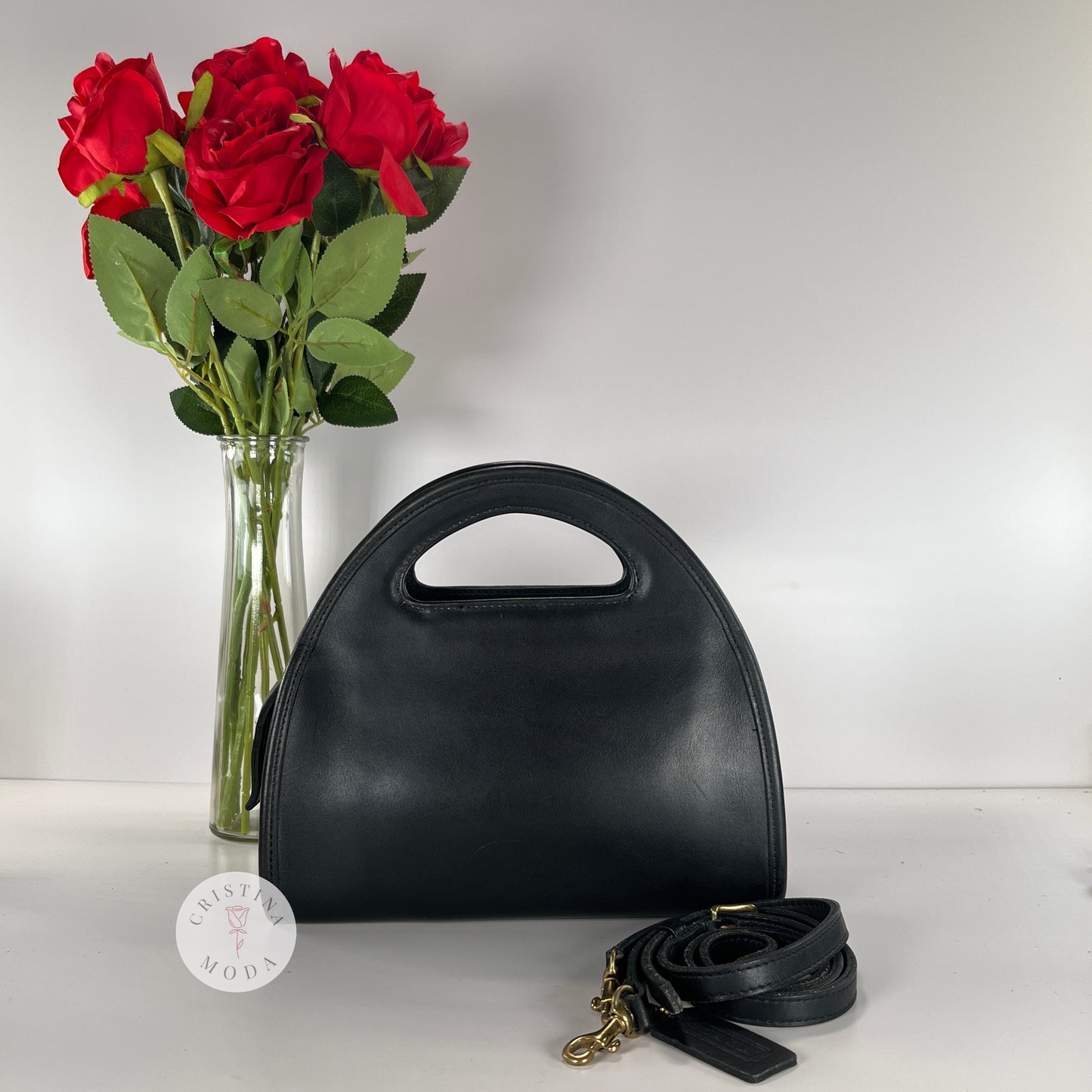 Vintage Coach Carousel Bag 9942 Black USA 1994