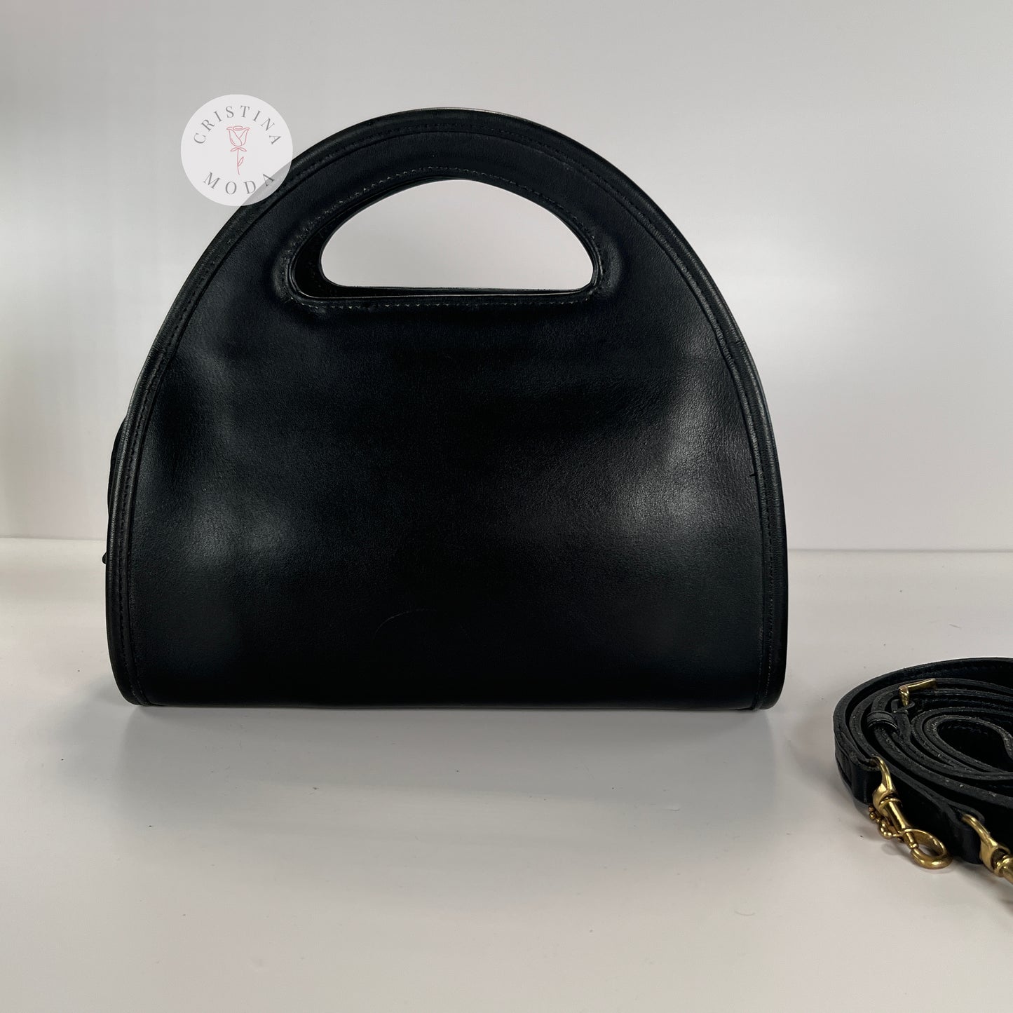 Vintage Coach Carousel Bag 9942 Black USA 1994