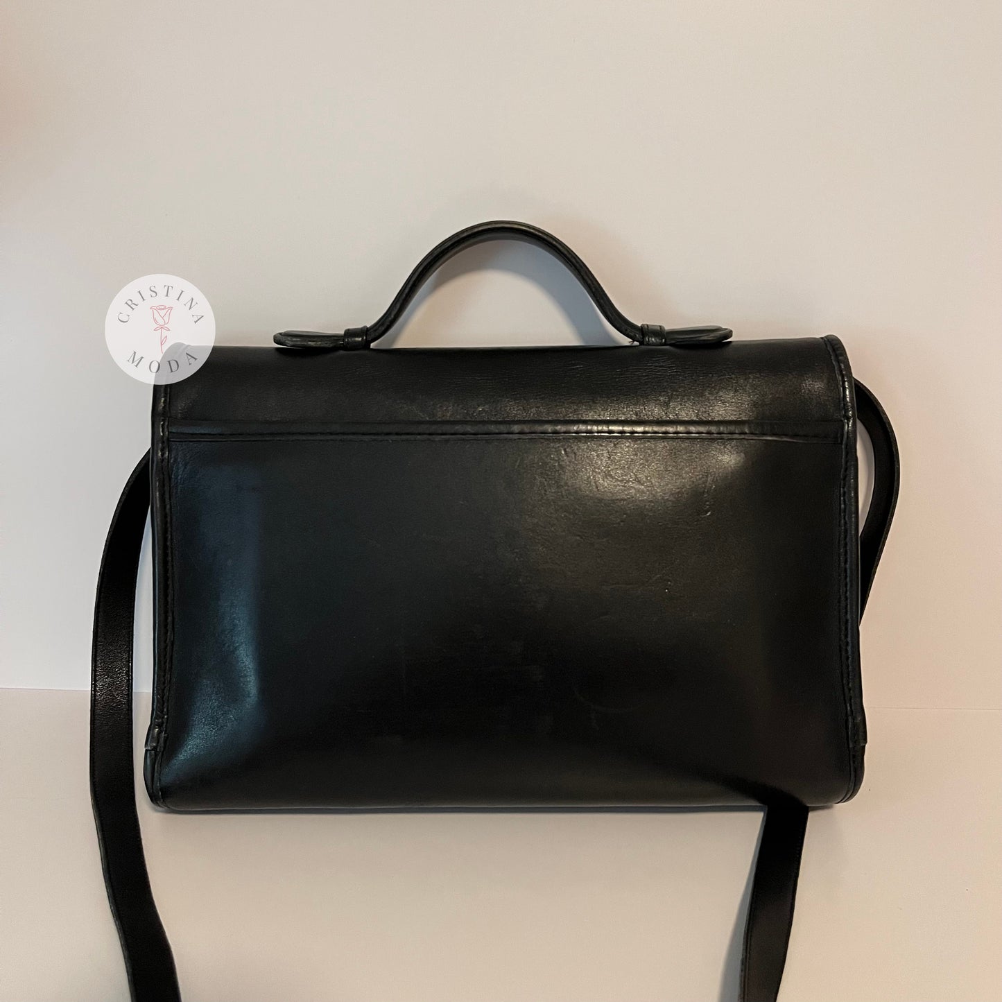 Vintage Coach Avenue Bag 9886 Black USA 1990s