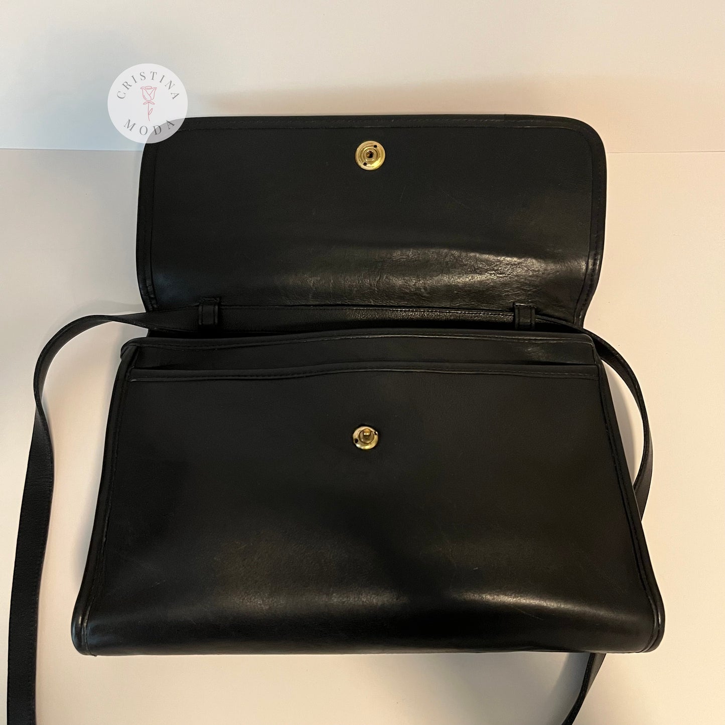 Vintage Coach Avenue Bag 9886 Black USA 1990s