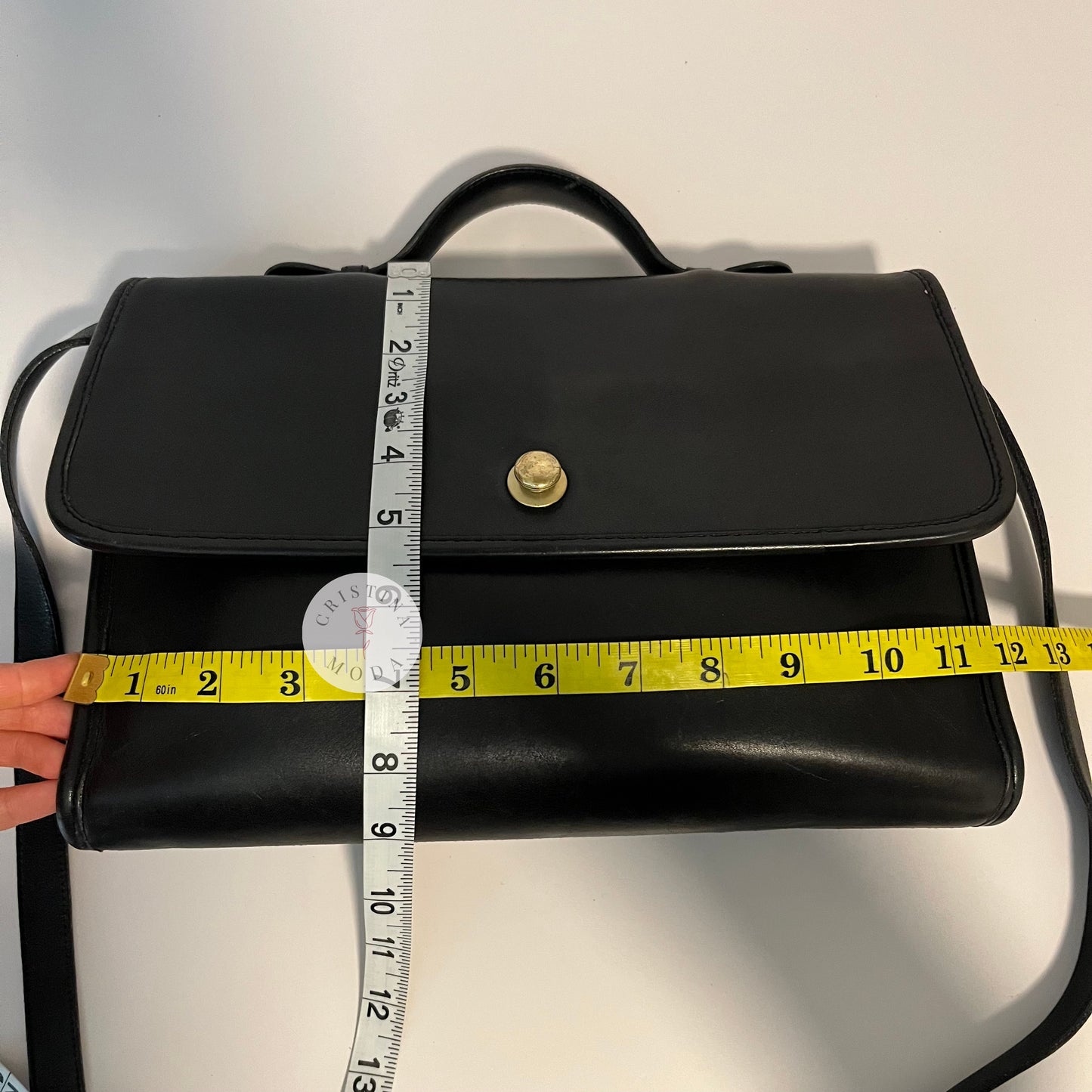 Vintage Coach Avenue Bag 9886 Black USA 1990s