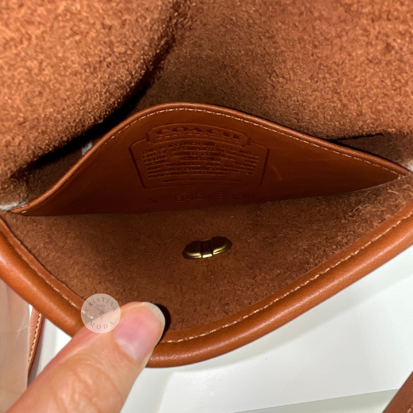 NEW Vintage Coach Everett Bag 9934 British Tan USA 1994