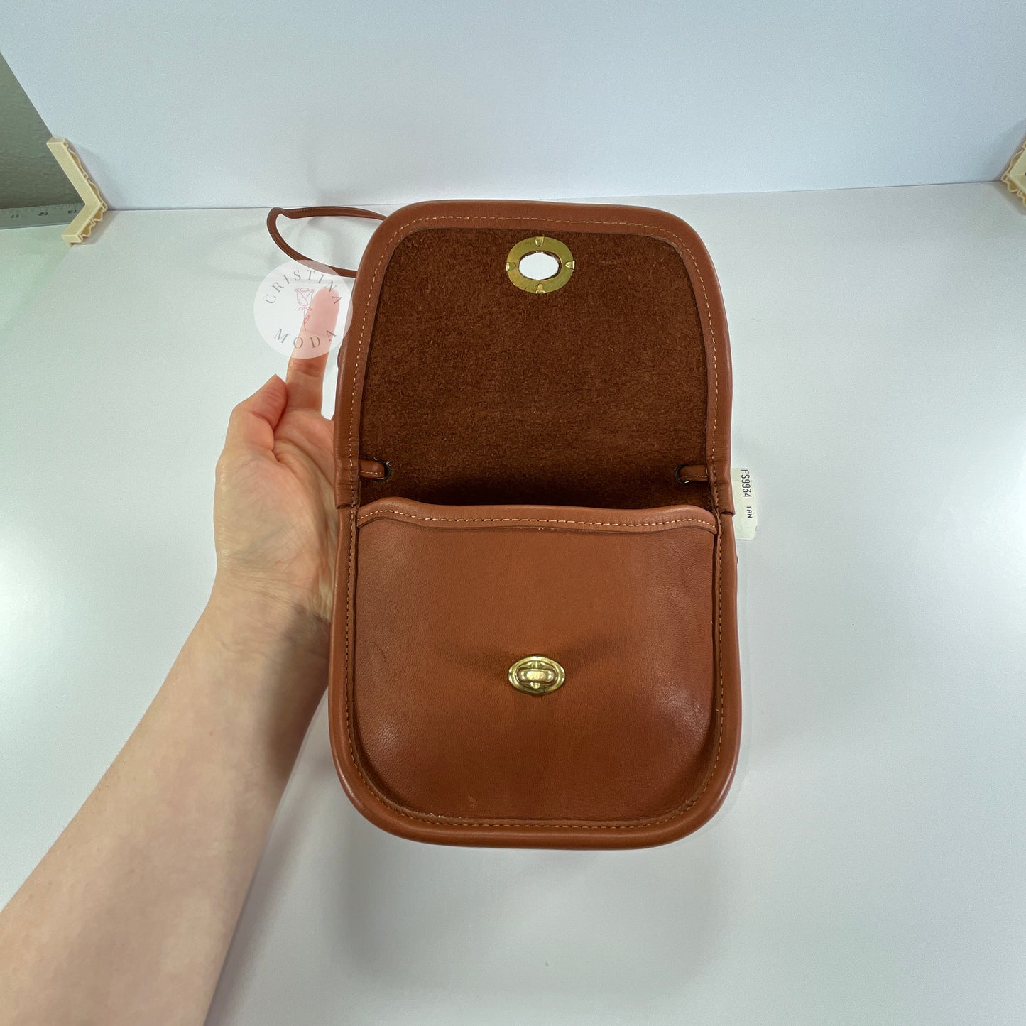 NEW Vintage Coach Everett Bag 9934 British Tan USA 1994