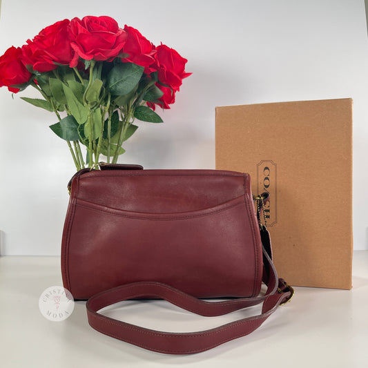 Vintage Coach Austin Bag 9909 Bordeaux USA 1990's