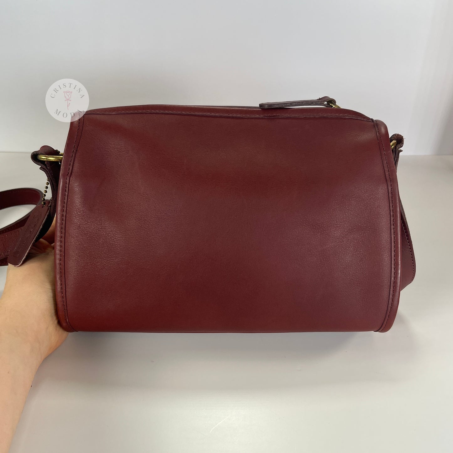 Vintage Coach Austin Bag 9909 Bordeaux USA 1990's