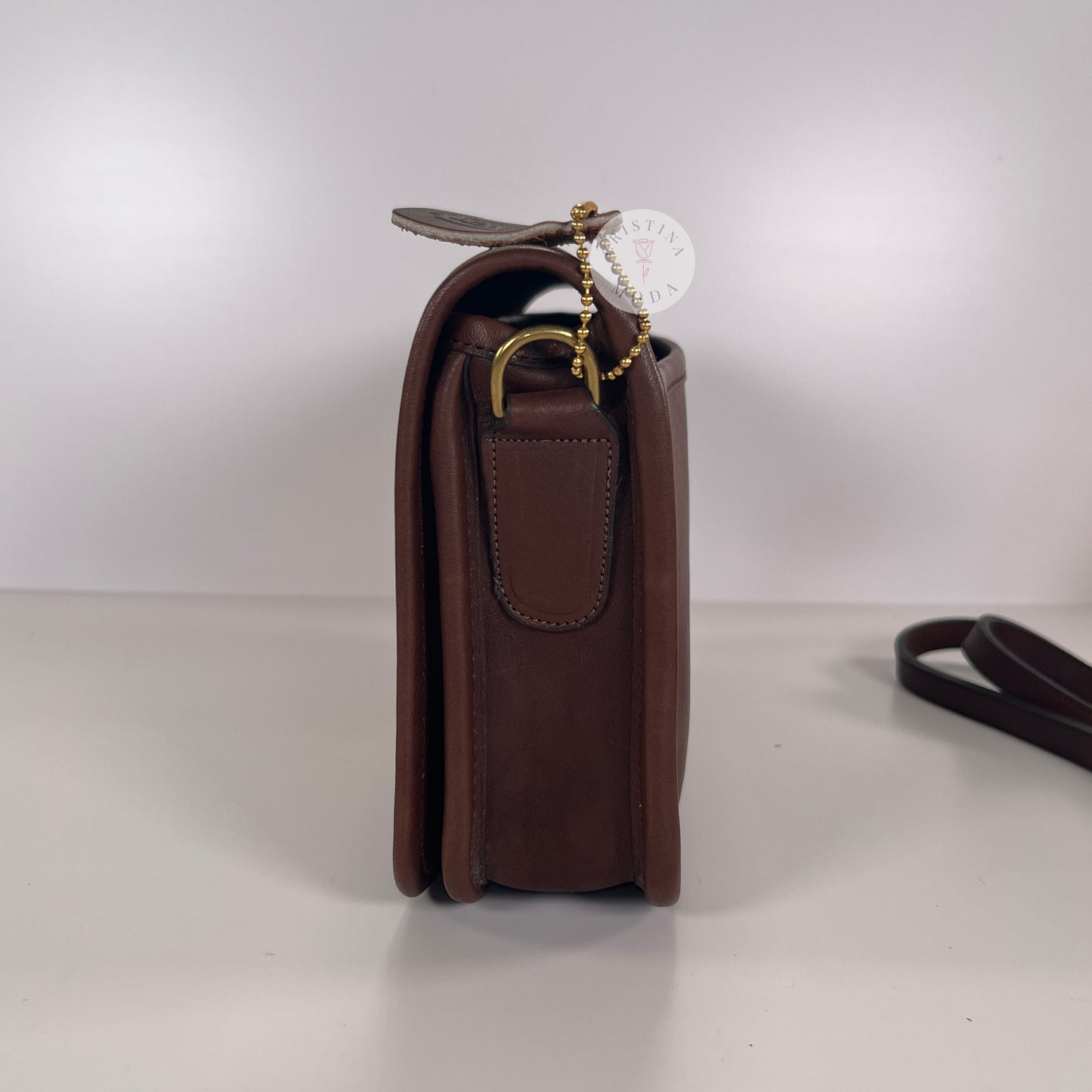 Vintage Coach Pocket Purse 9755 Brown USA