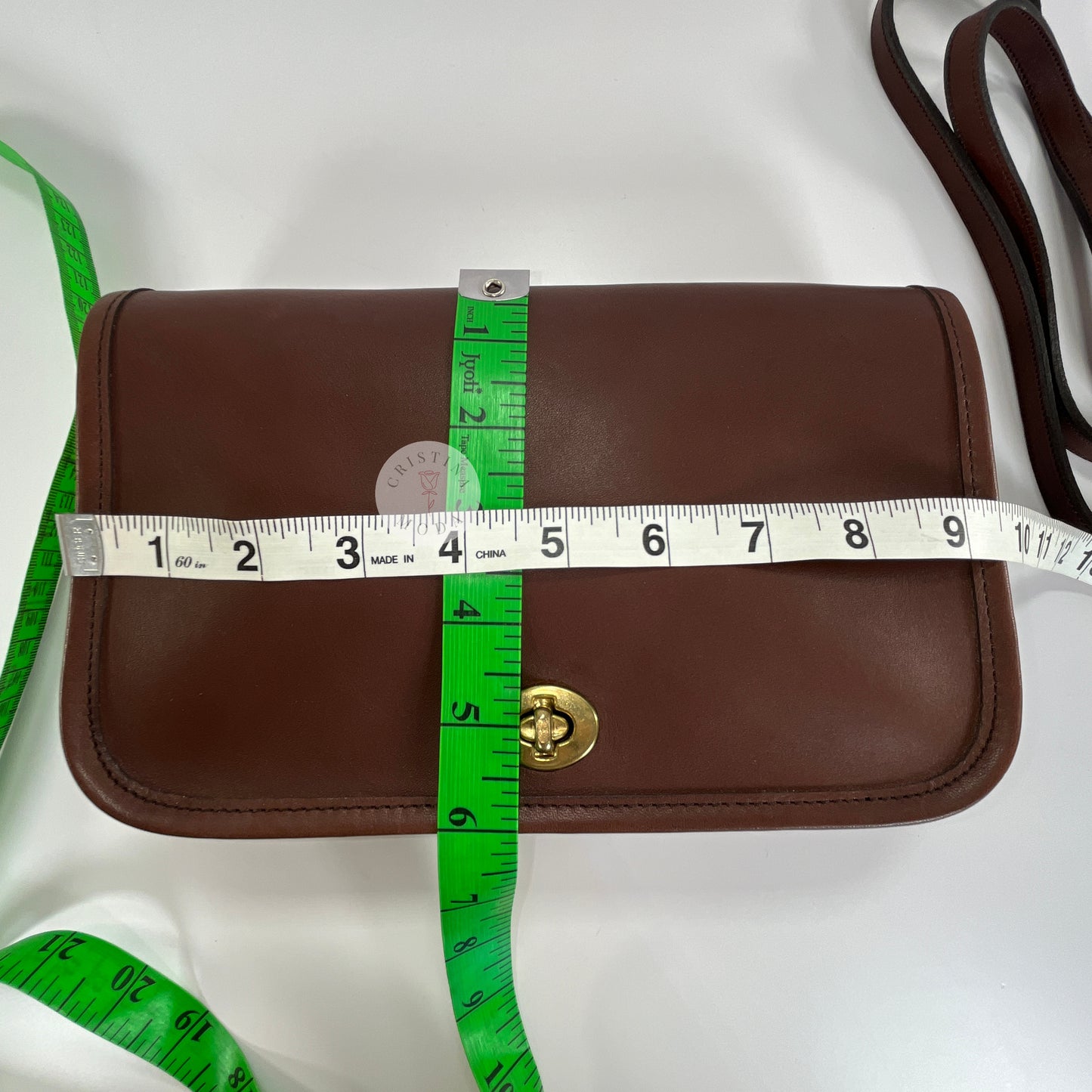 Vintage Coach Pocket Purse 9755 Brown USA