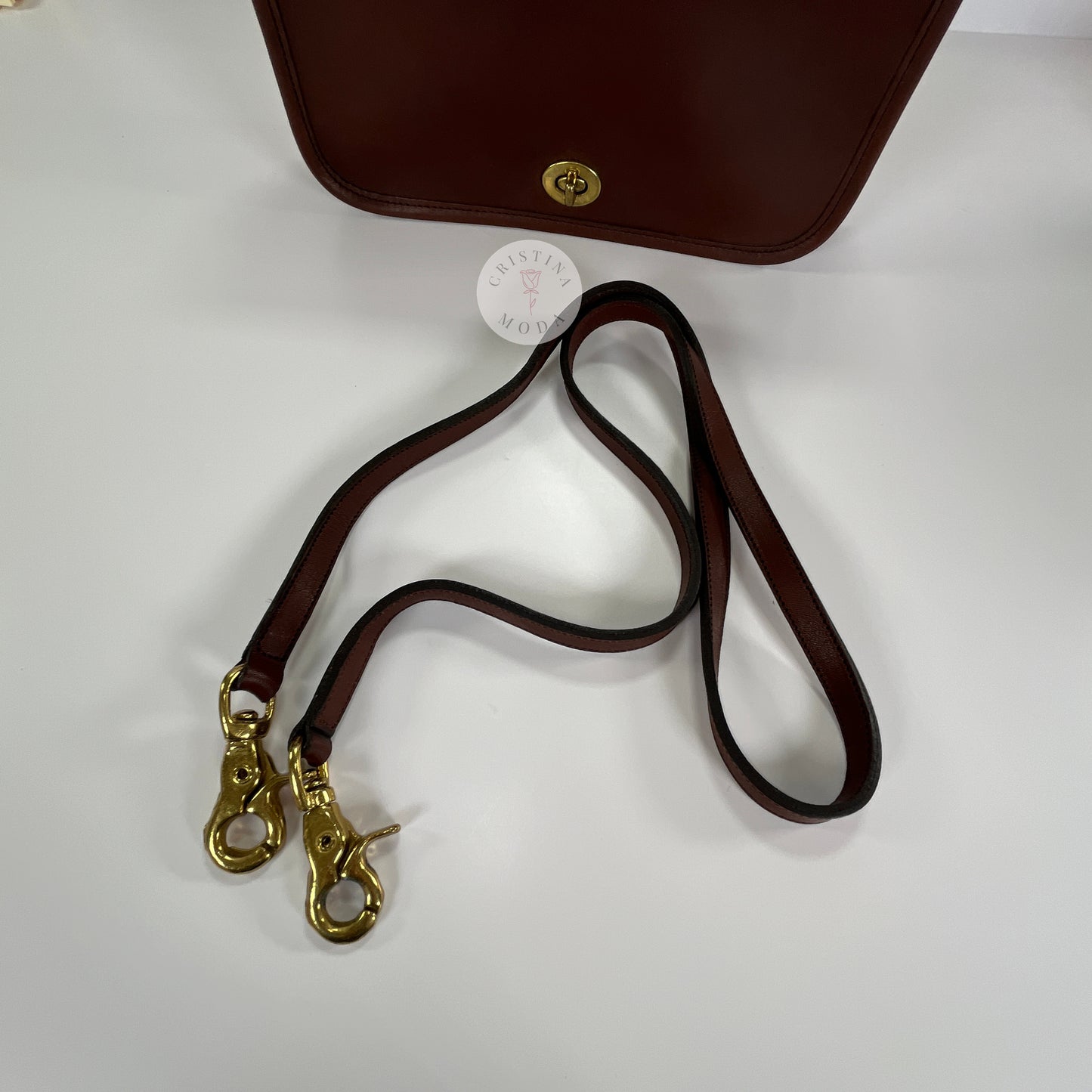 Vintage Coach Pocket Purse 9755 Brown USA
