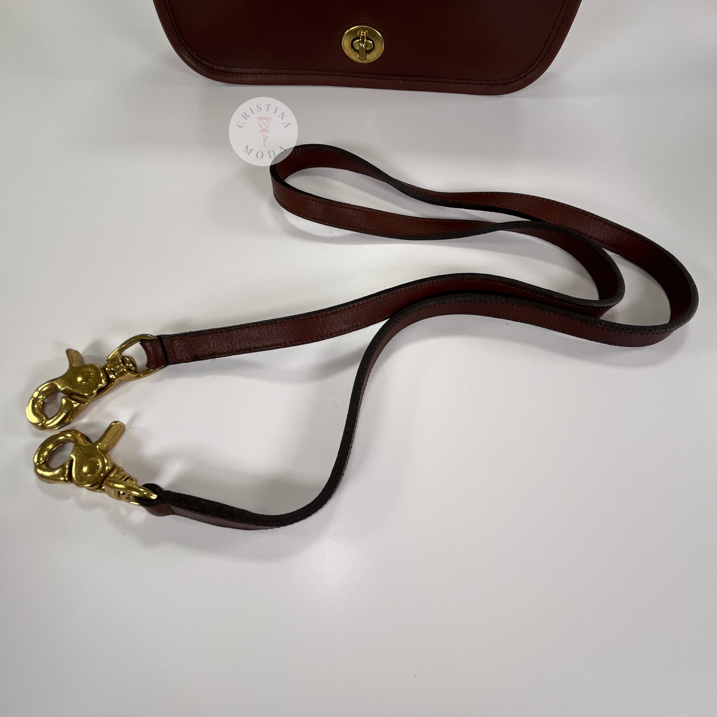 Vintage Coach Pocket Purse 9755 Brown USA