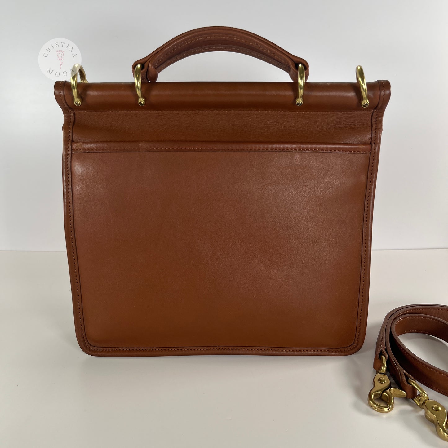 Vintage Coach Willis Bag 9927 British Tan 1997 USA