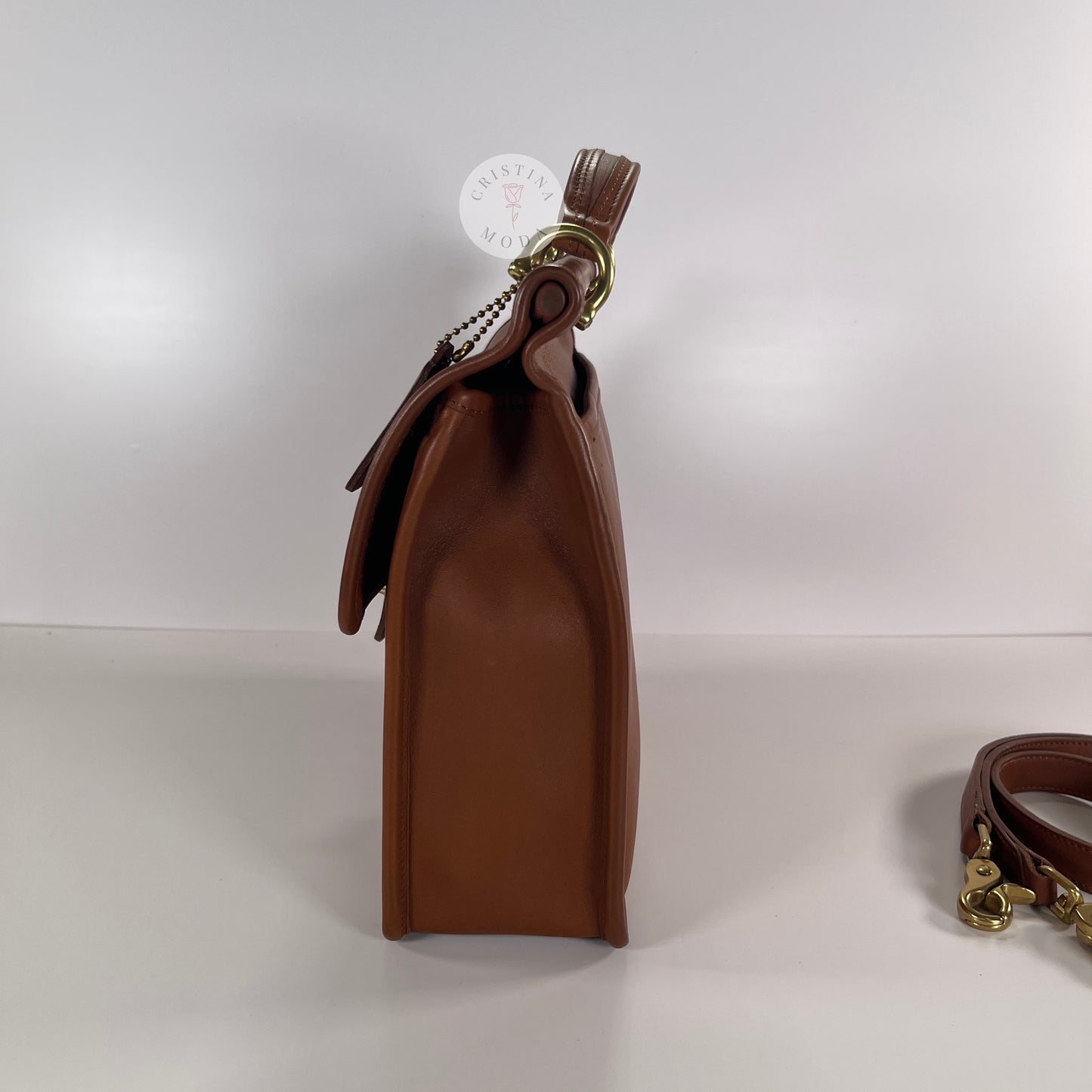 Vintage Coach Willis Bag 9927 British Tan 1997 USA