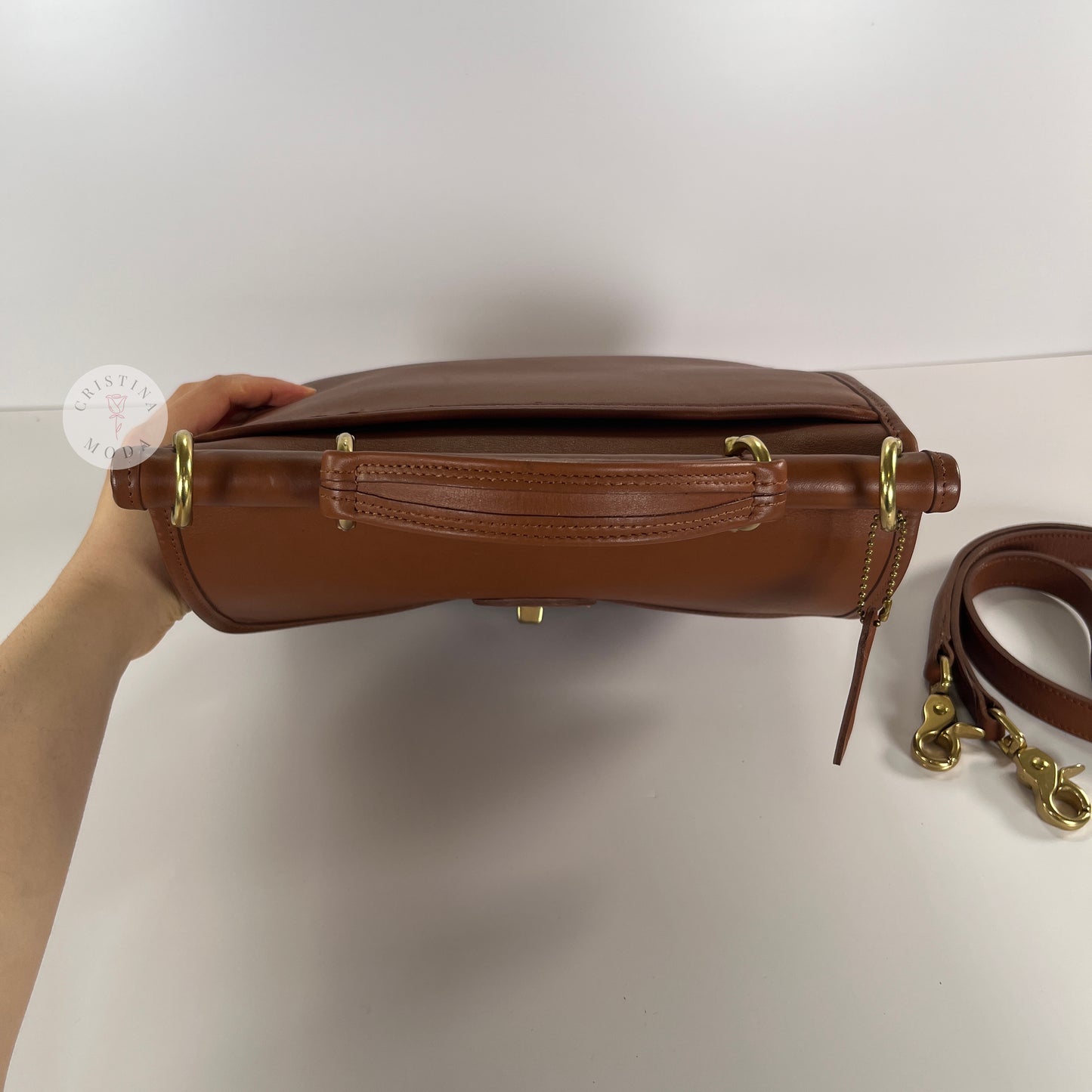 Vintage Coach Willis Bag 9927 British Tan 1997 USA