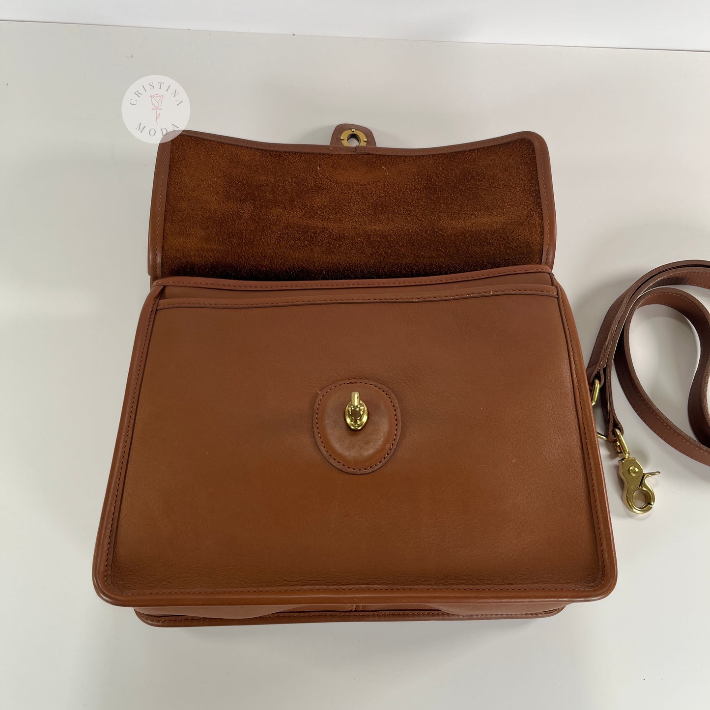 Vintage Coach Willis Bag 9927 British Tan 1997 USA