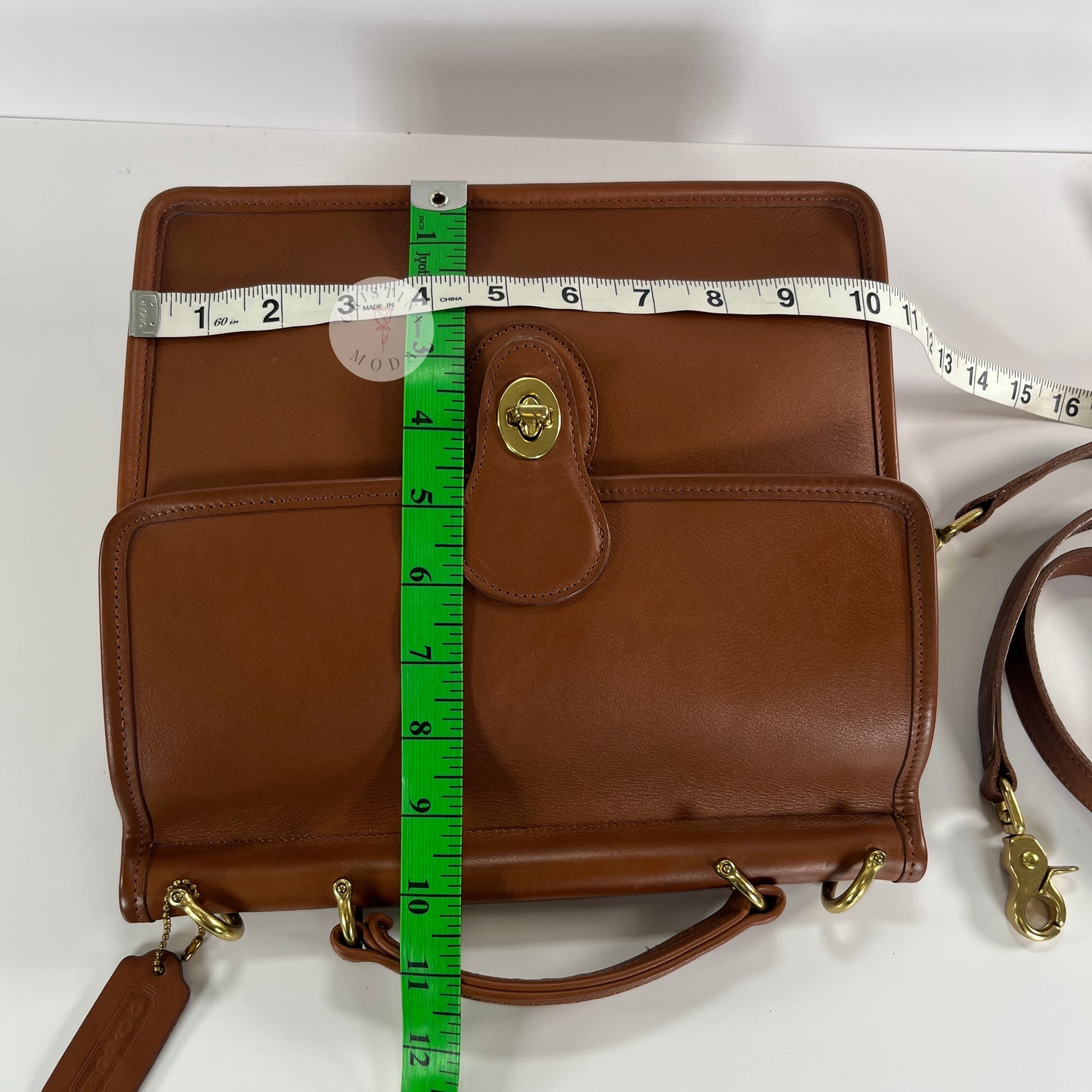 Vintage Coach Willis Bag 9927 British Tan 1997 USA