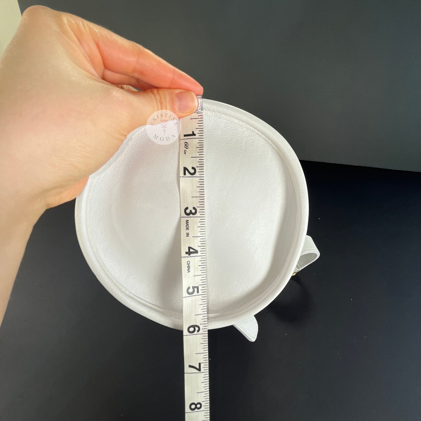 NEW Vintage Coach Bixby Sling Bag 9984 White 1996 USA