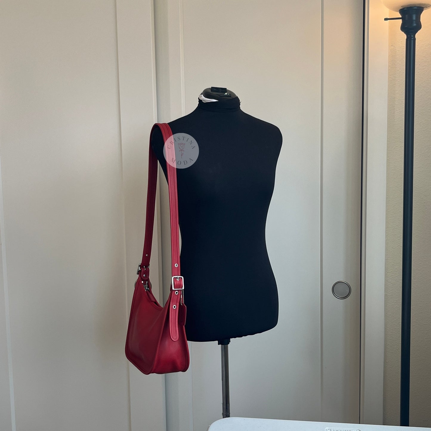 Vintage Coach Janice Legacy Bag 9950 Red 2006