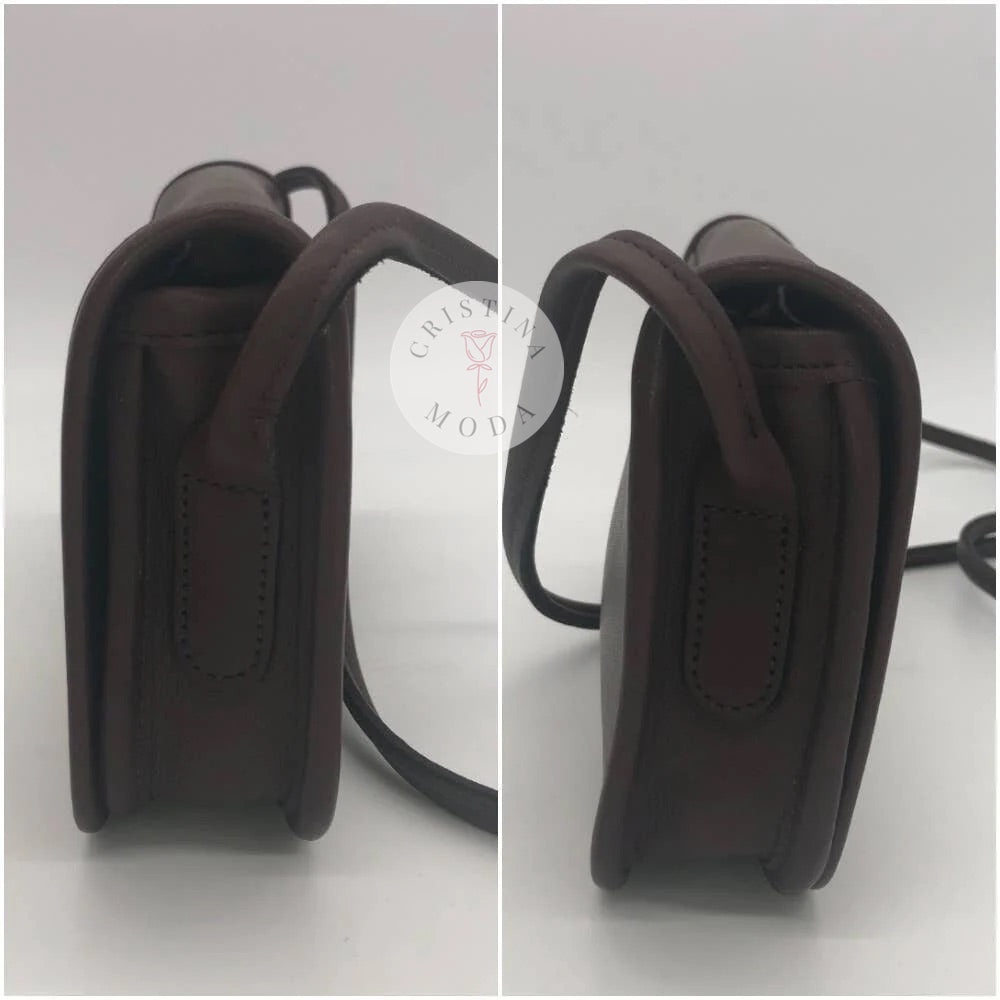 LIKE NEW Vintage Coach Dinky Bag 9375 Mahogany Costa Rica 2000