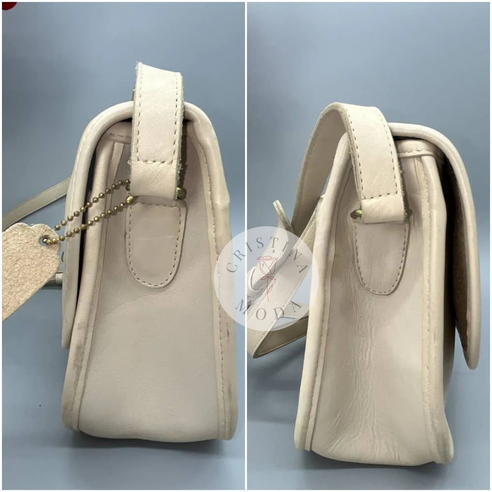 Vintage Coach City Bag 9790 Bone 1994 USA