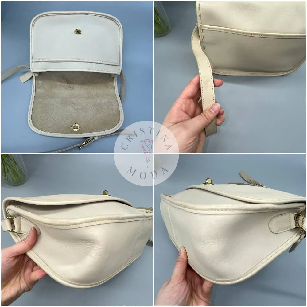 Vintage Coach City Bag 9790 Bone 1994 USA