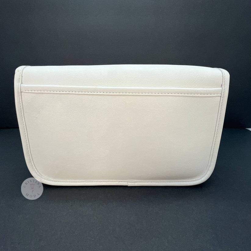 Vintage Coach Pocket Purse 9755 White USA 1995