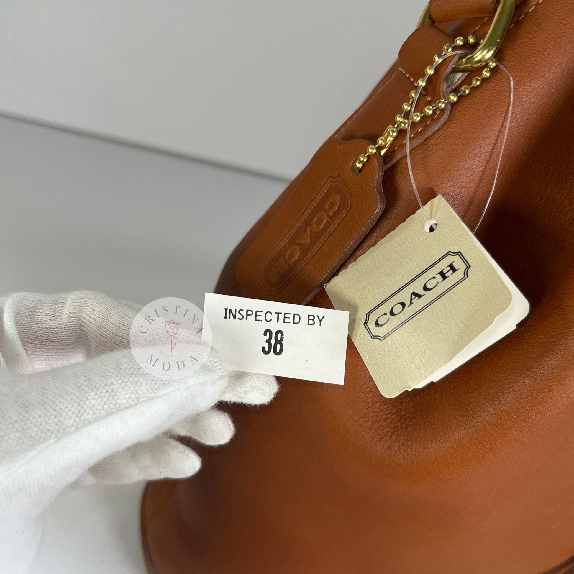 Photo of inspection tag and price tag