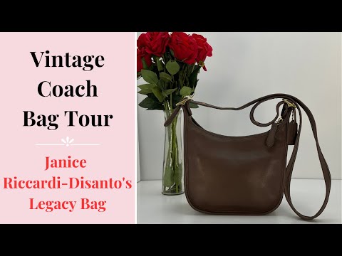 Vintage Coach Janice Legacy Bag 9950 Taupe USA 1996 – Cristina
