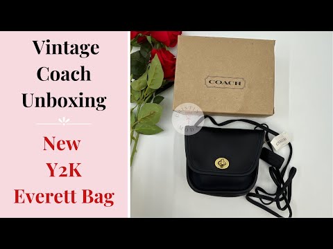 NEW Vintage Coach Everett Bag 9934 Navy USA 2000 – Cristina Moda