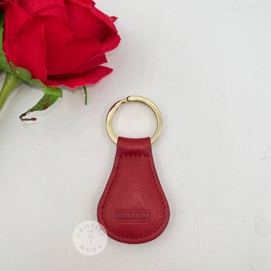 LIKE NEW Vintage Coach Classic Key Fob 7210 Red