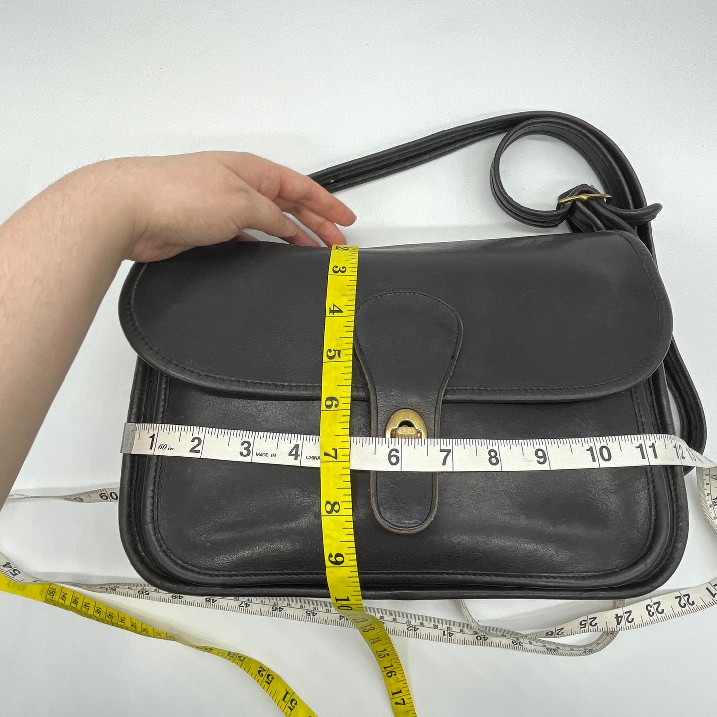 Vintage Coach Original Rambler Bag 9735 Black USA