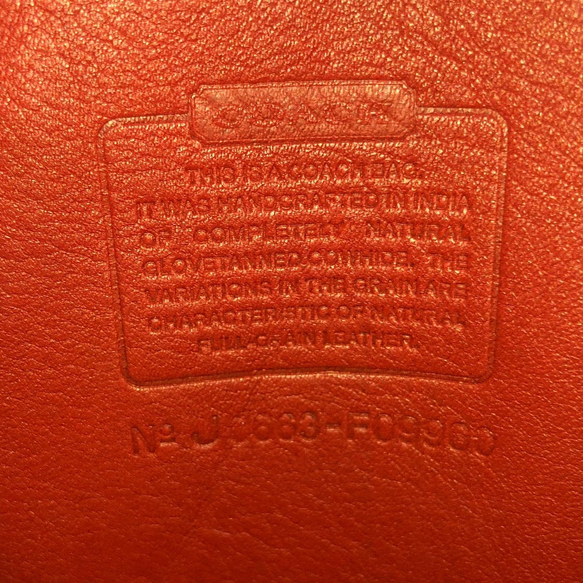 Coach Daypack Backpack 9960 Red 2006 India