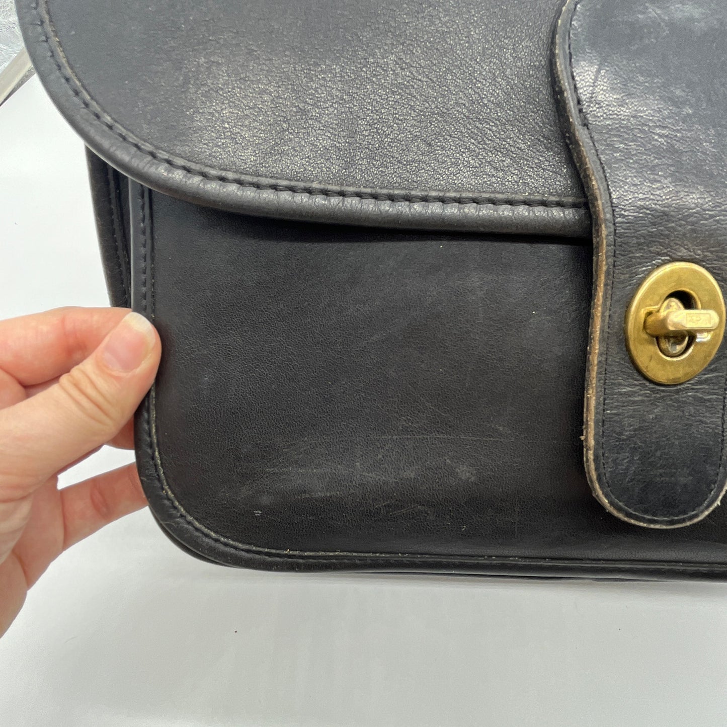 Vintage Coach Original Rambler Bag 9735 Black USA