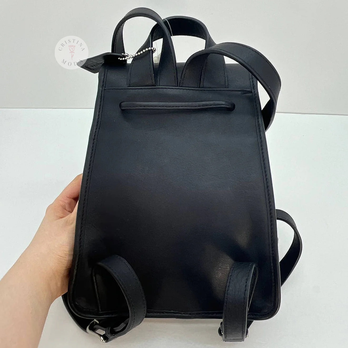 NEW Vintage Coach Daypack Backpack 9960 Black Nickel Hardware 2006 India